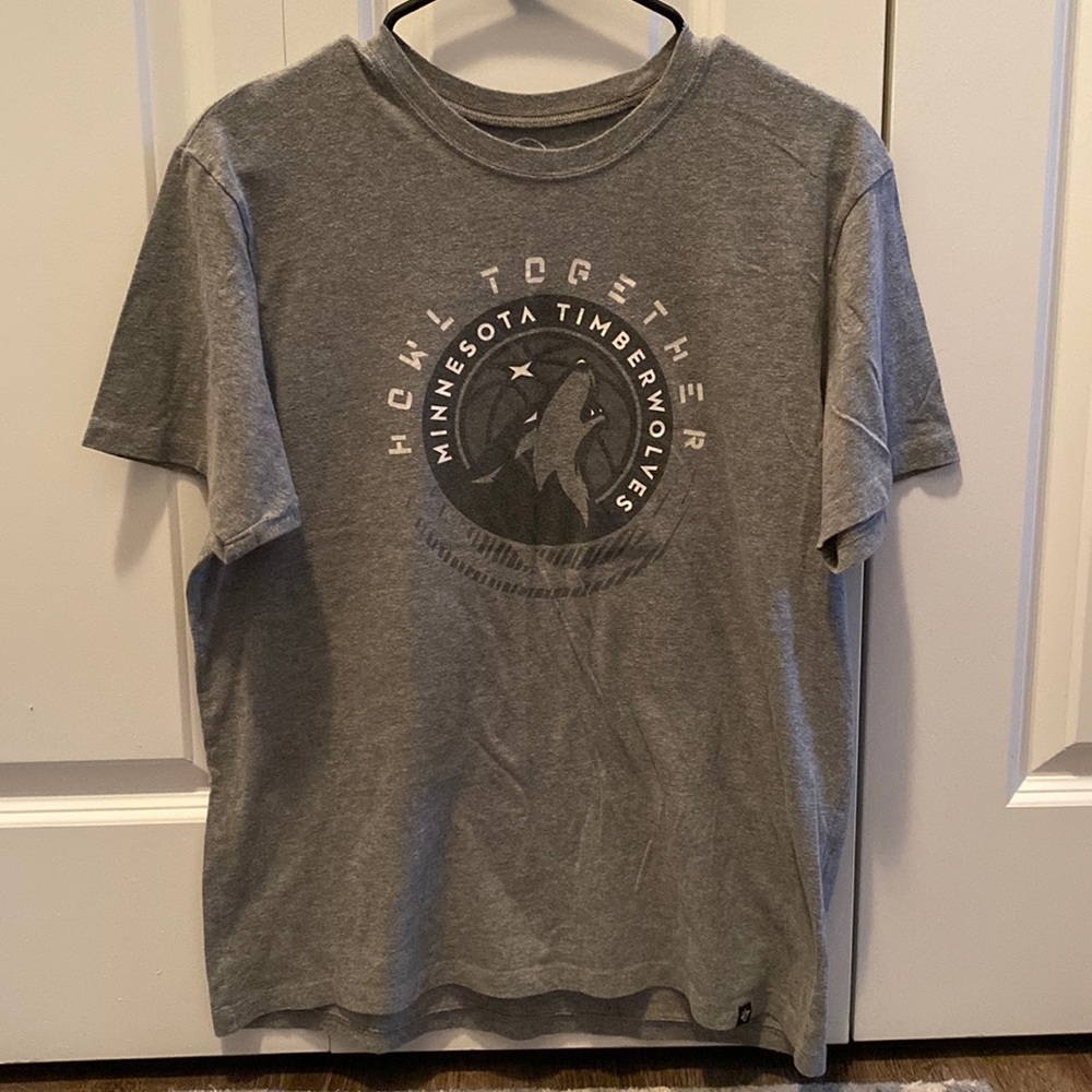 Minnesota Timberwolves Howl Together Logo T Shirt